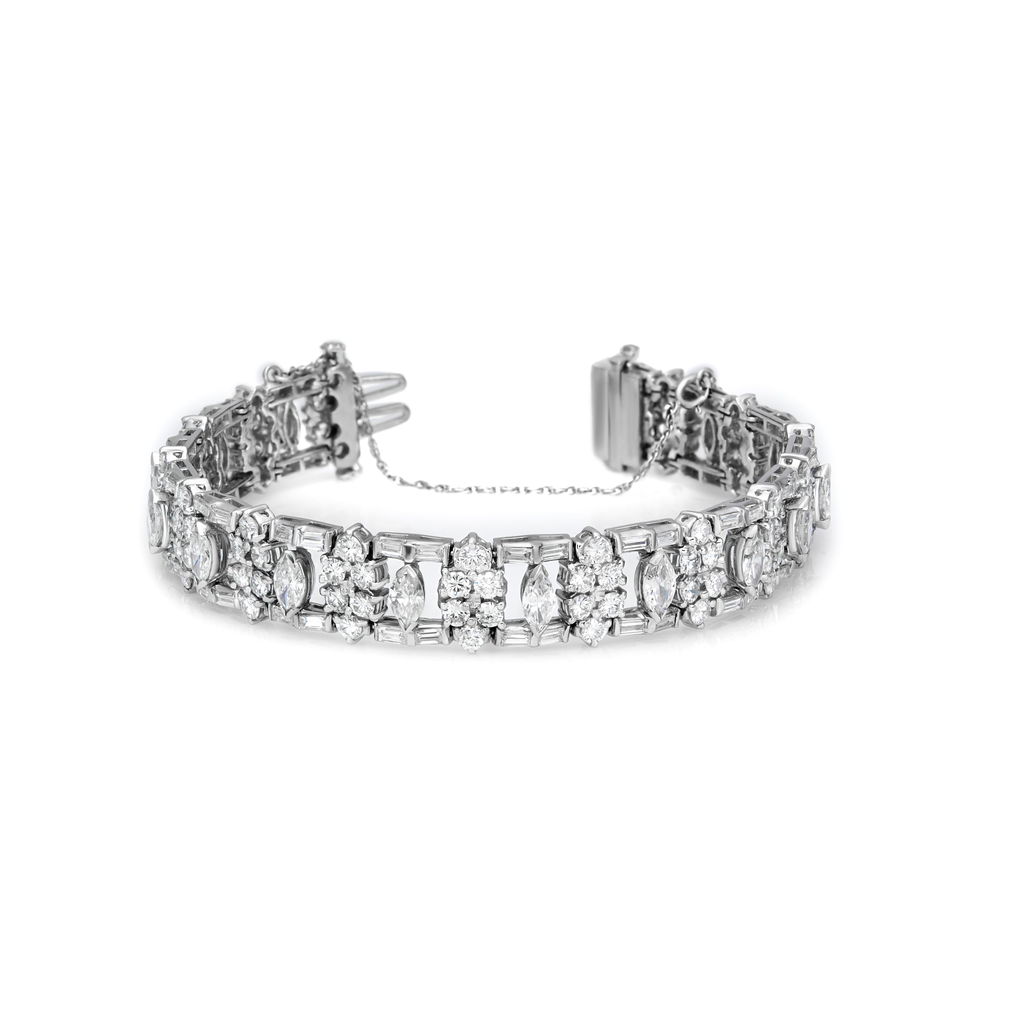 Baguette Bar & Multi Shape Bracelet